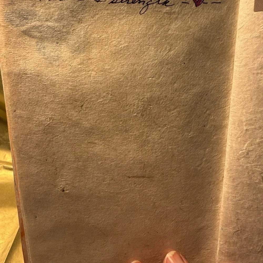 Handmade Aquarius Sign Journal 8x5 28 Pages